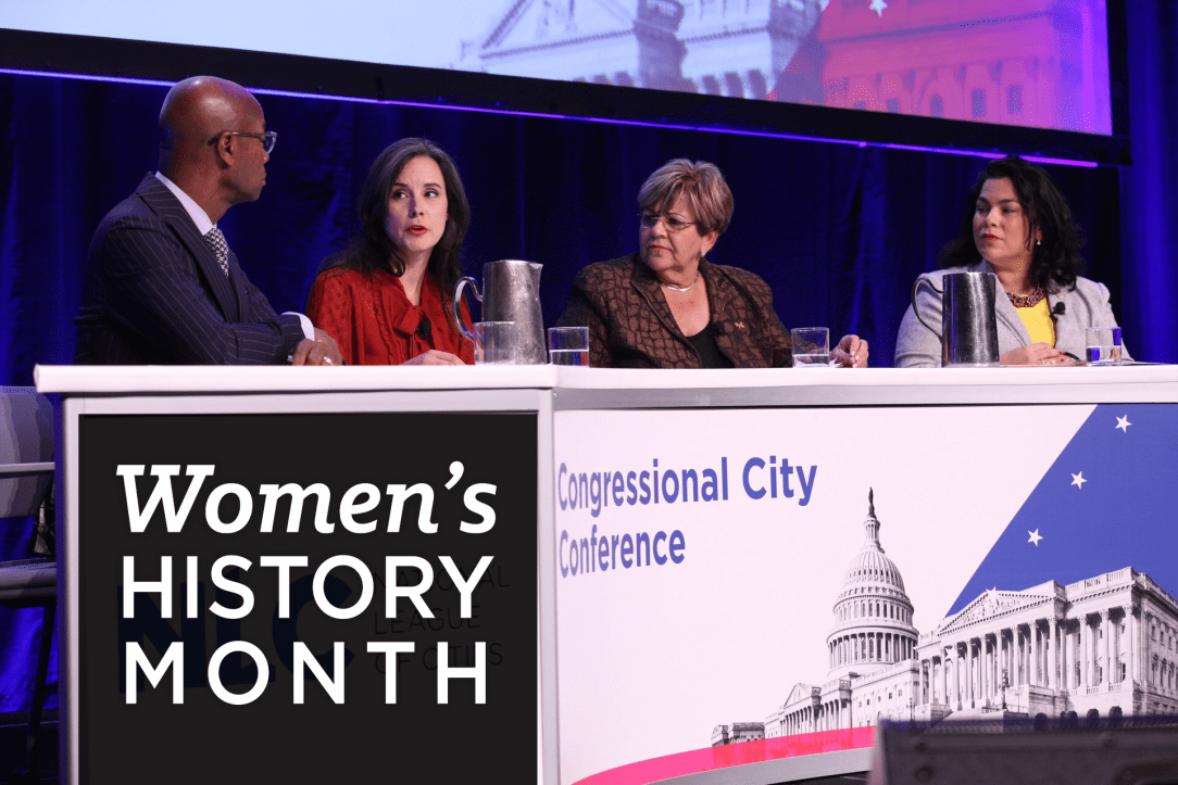 NLC panel of women leaders at the 2017 Congressional City Conference.