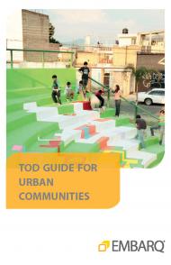 Cover - TOD Guide Urban Communities in English
