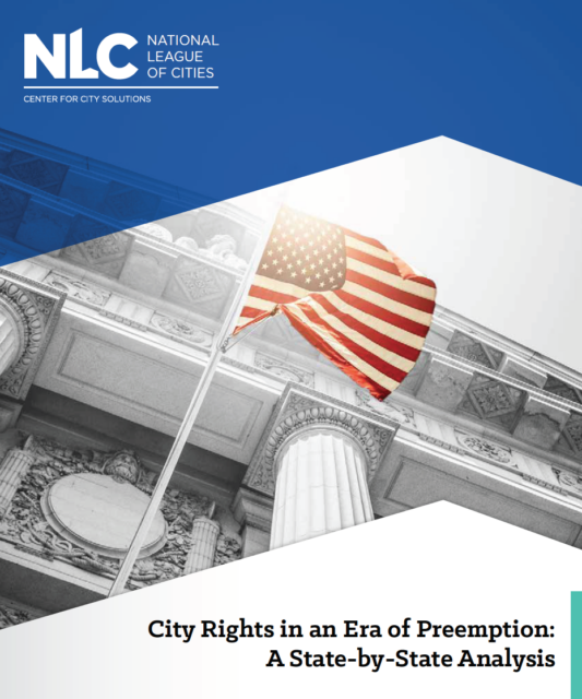 photo - Preemption report cover