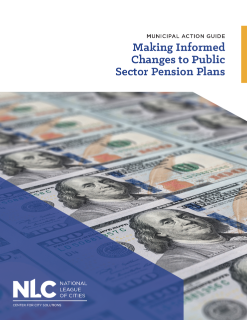 report cover - Making Informed Changes to Public Sector Pension Plans