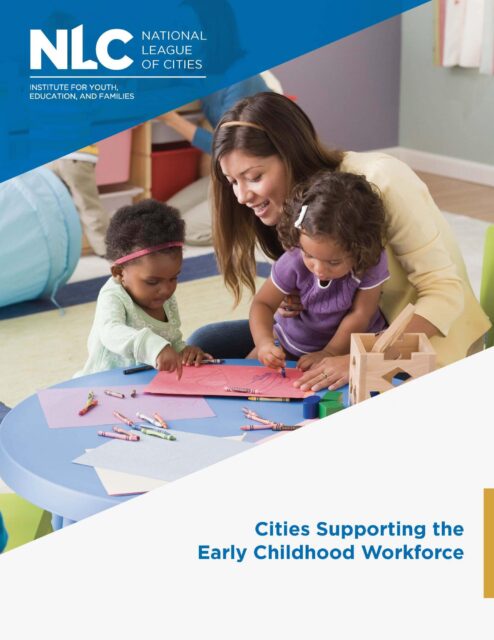 Cities Supporting the Early Childhood Workforce brief