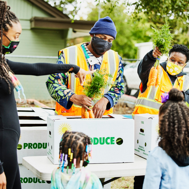 healthy food distribution