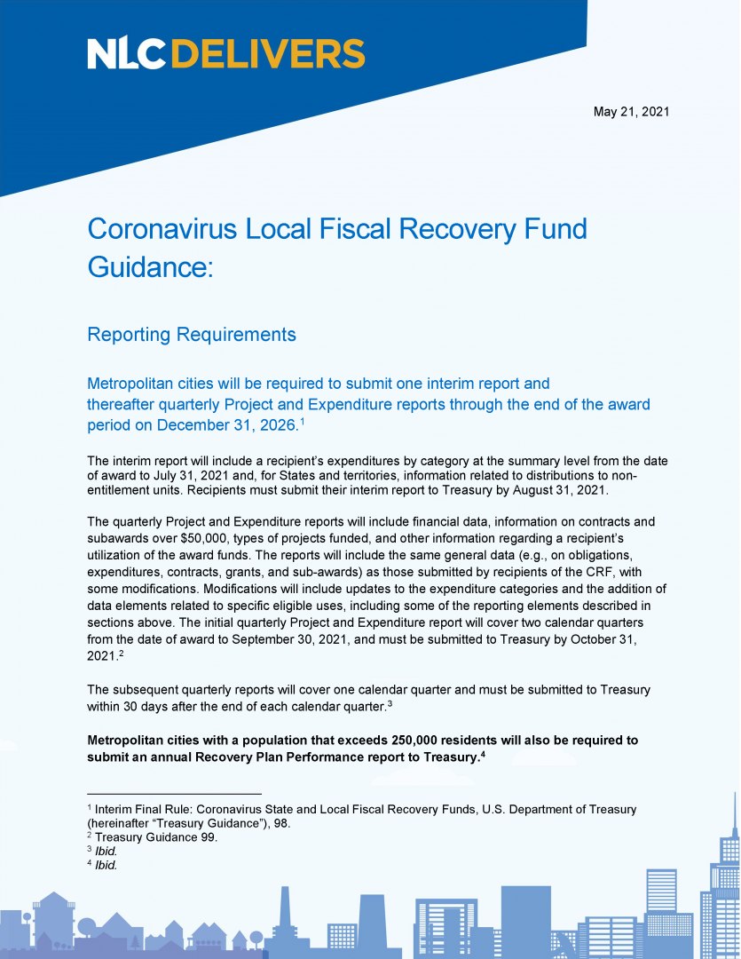 How To Meet the Reporting Requirements for Coronavirus State & Local