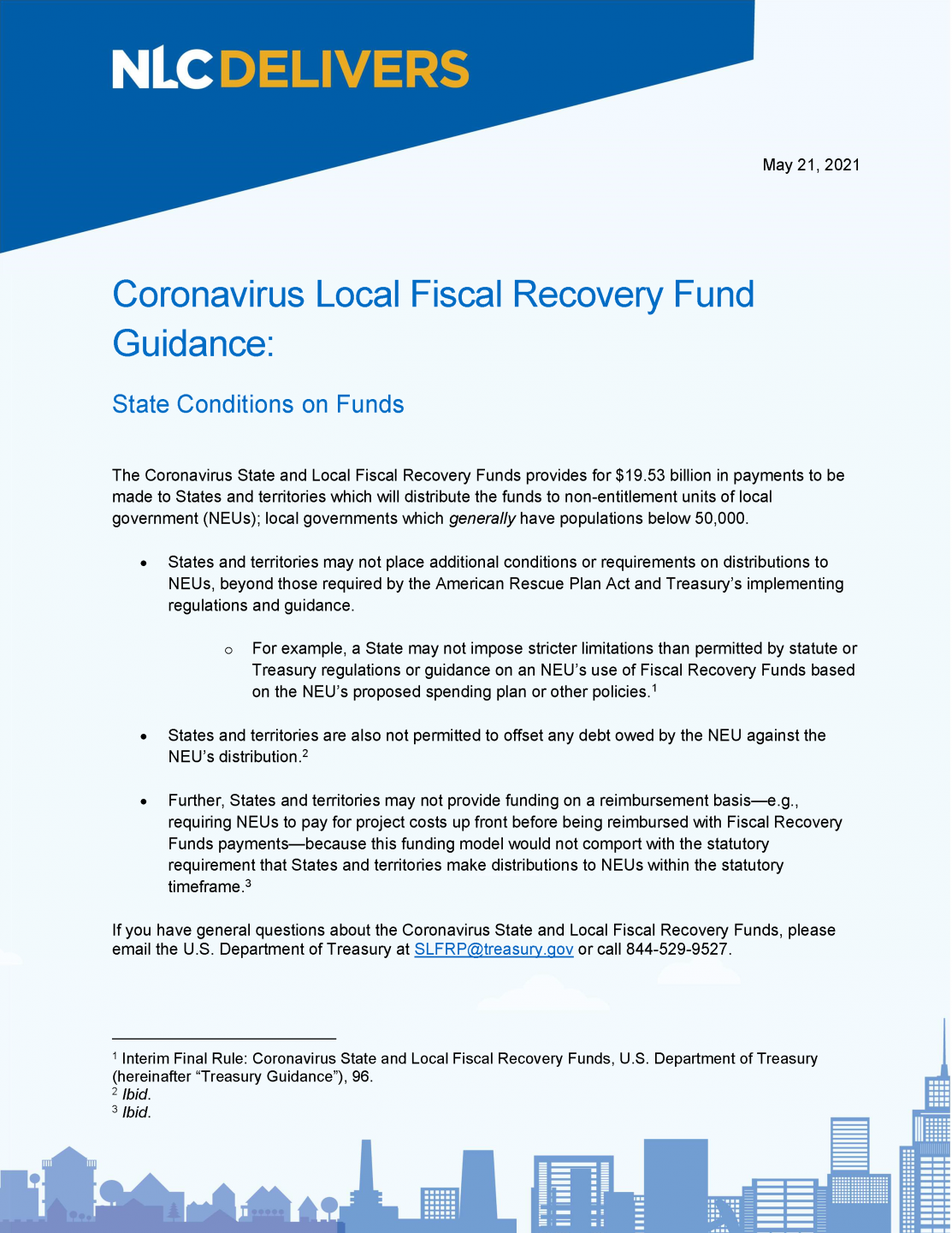 How States Can Allocate Coronavirus State & Local Recovery Funds To ...