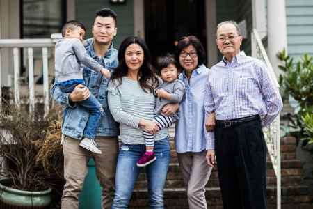 Asian Pacific Islander family