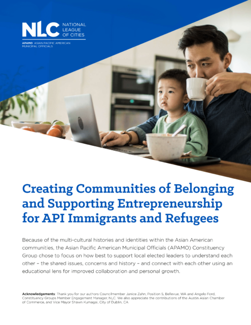 Cover of Policy Brief on Creating Communities of Belonging