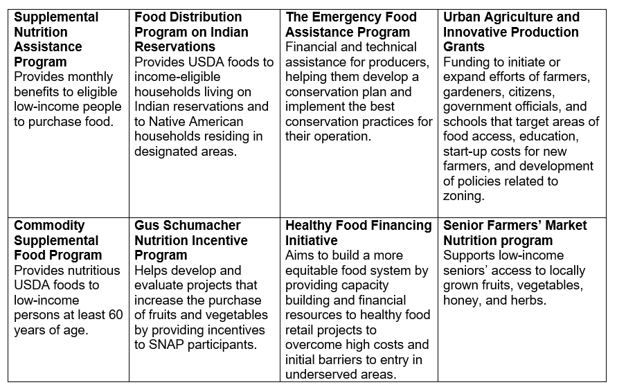 To Support Food Security, the Thrifty Food Plan Increase Should Be  Protected in the 2023 Farm Bill - Center for American Progress