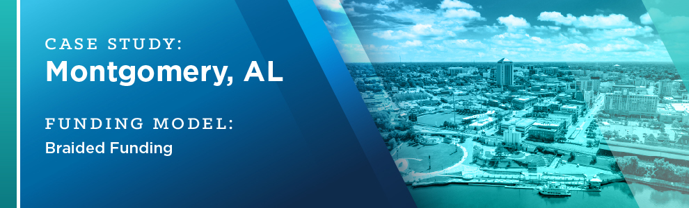 Case Study: Montgomery, AL
Funding Model: Braided Funding